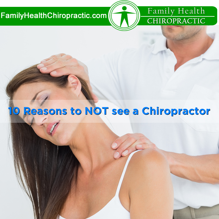 chiropractor reasons visit chiropractic
