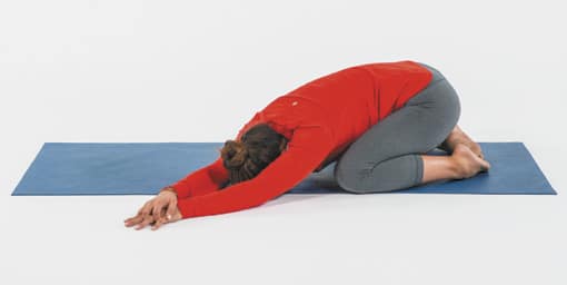 Austin chiropractor childs pose