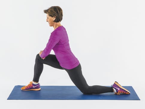 Austin chiropractor kneeling hip flexor