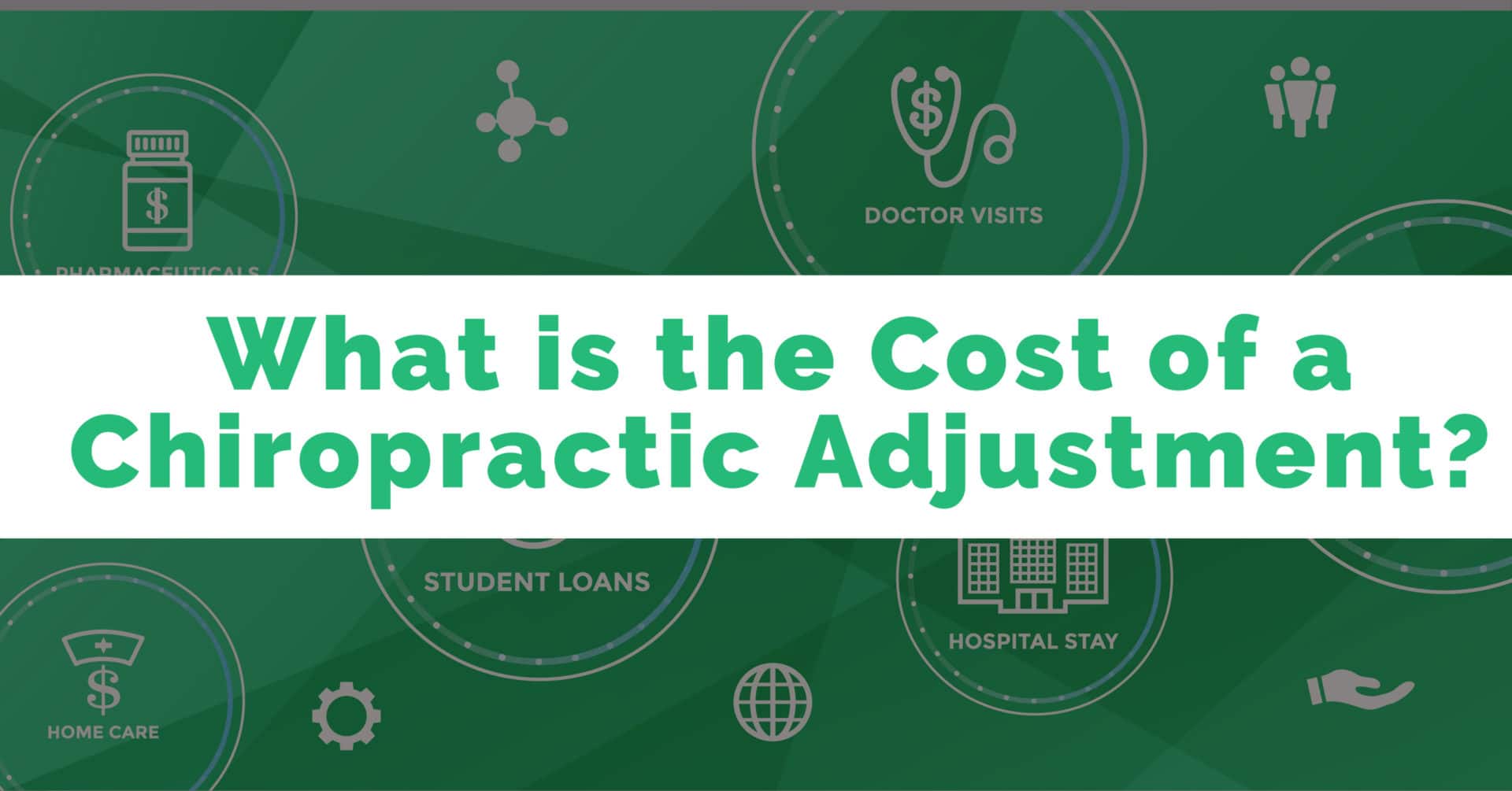 Cost of chiropractic adjustment