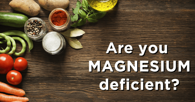 Magnesium deficient
