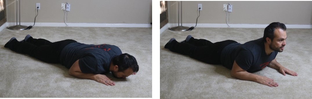 Prone elbow position