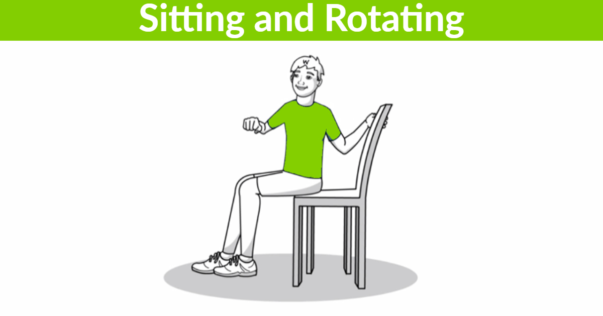 Sitting and rotating austin chiropractor