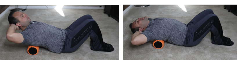 Thoracic spine extension