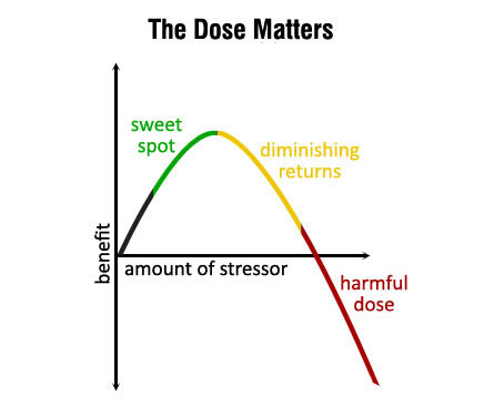 stress-dose-graph