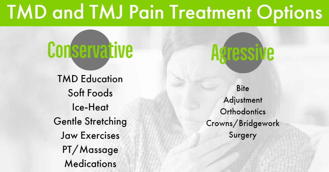 TMD and TMJ treatment options