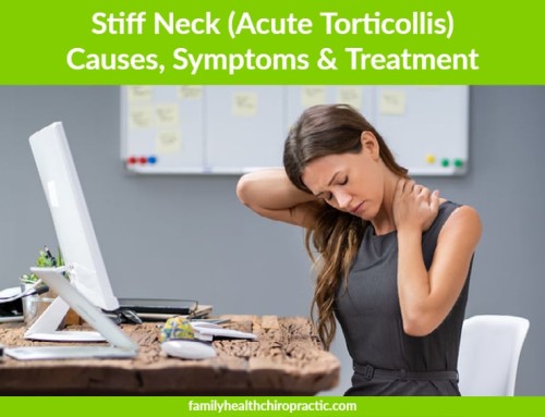 Stiff Neck (Acute Torticollis) : Causes, Symptoms and Treatment