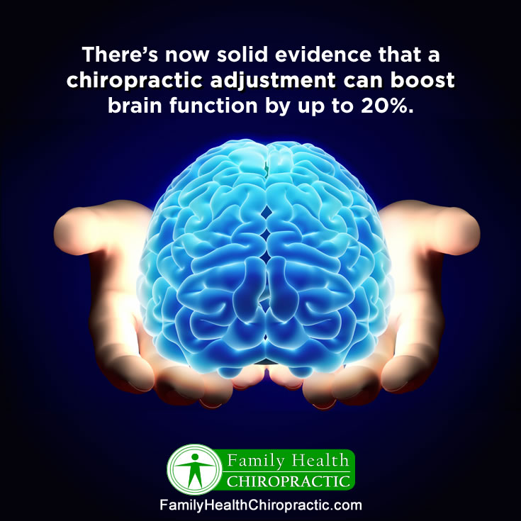 seek our regular chiropractic adjustments near you to boost brain function