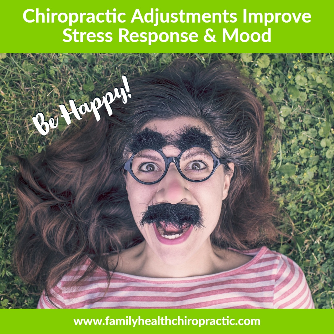 chiropractic adjustment benefits include reduced stress and better mood