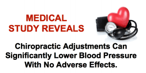 chiropractic reduced blood pressure