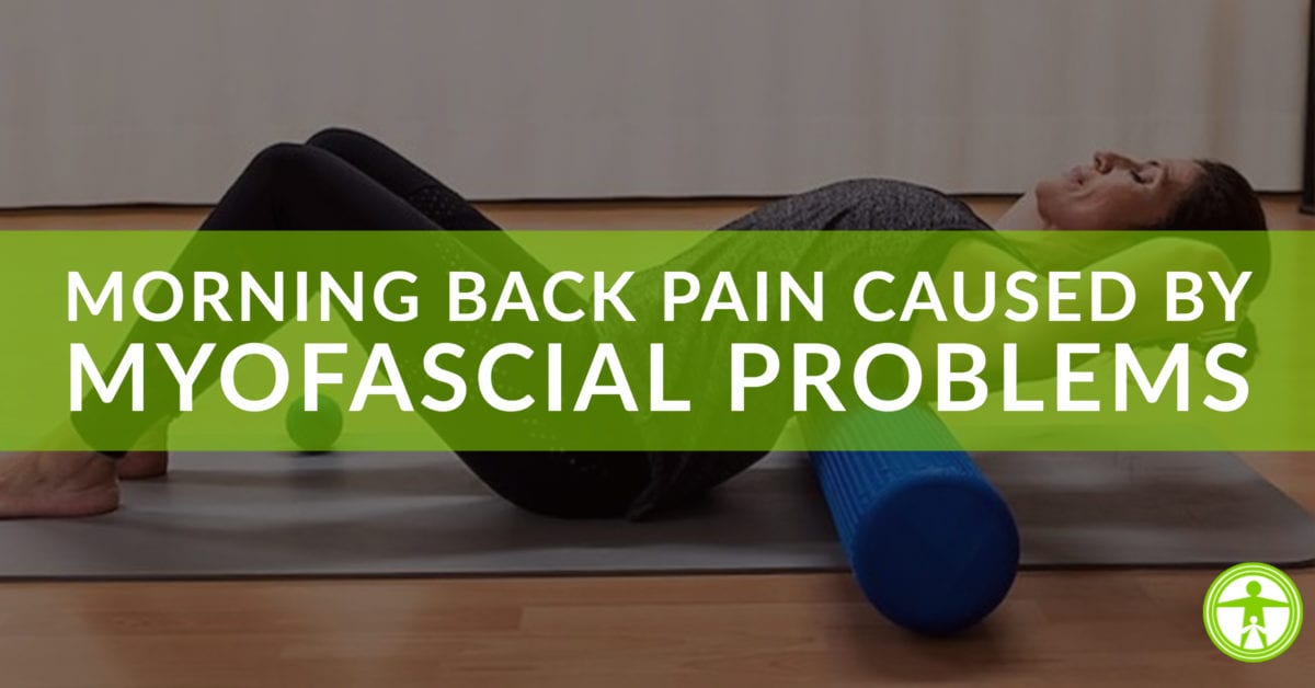 What are the symptoms and causes of morning back pain?