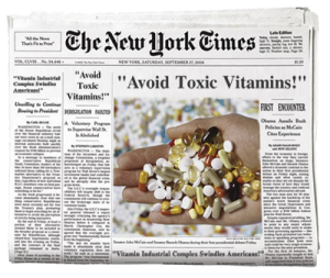 newspaper vitamin