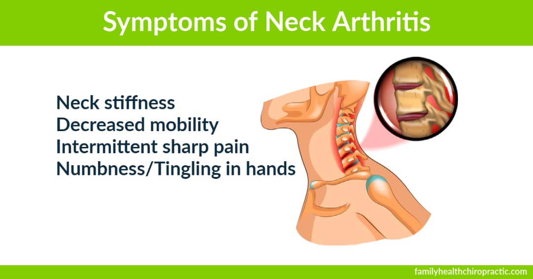 symptoms of neck arthritis