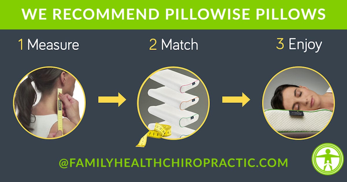 The Best Pillow For Neck Pain Family Health Chiropractic