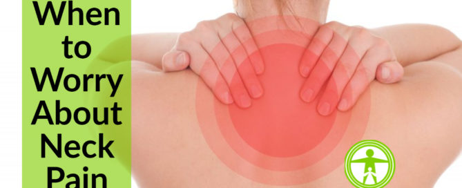 when to worry about neck pain